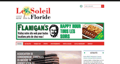 Desktop Screenshot of destinationsoleilfloride.com