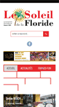 Mobile Screenshot of destinationsoleilfloride.com